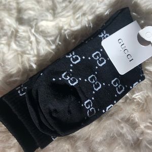 Gucci Black Crew Socks